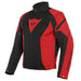 DAINESE AIR CRONO 2 TEX JACKET - BLACK/LAVA-RED/LAVA-RED (50) (1735202-77F-50) - Driven Powersports Inc.80510193188621735202-77F-50