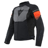 DAINESE AIR FAST TEX JACKET BLACK/GRAY/FLUO - RED (62) - DRIVEN Canada's Powersports 80510194179781735258 - 52G - 50