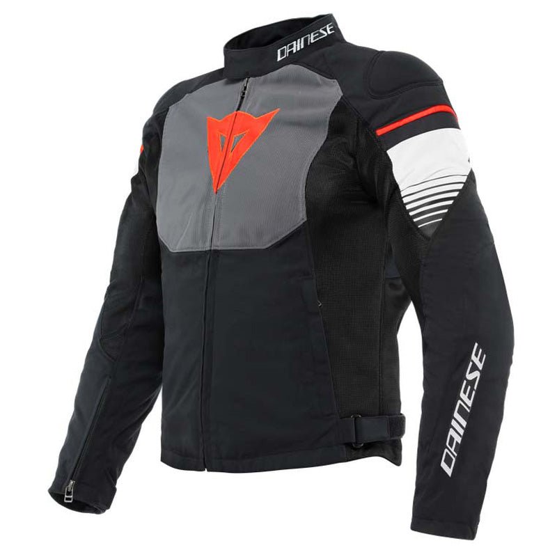 DAINESE AIR FAST TEX JACKET BLACK/GREY/WHITE (60) - DRIVEN Canada's Powersports 80510194693111735258 - E81 - 60