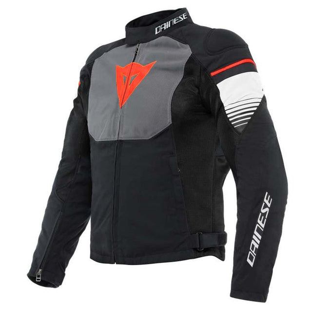DAINESE AIR FAST TEX JACKET BLACK/GREY/WHITE (60) - DRIVEN Canada's Powersports 80510194693111735258 - E81 - 60