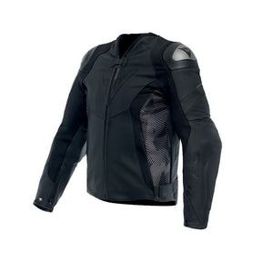 DAINESE AVRO 5 LEATHER JACKET 50 (BLACK/ANTHRACITE) - DRIVEN Canada's Powersports 805101963952315300001 - 604 - 50