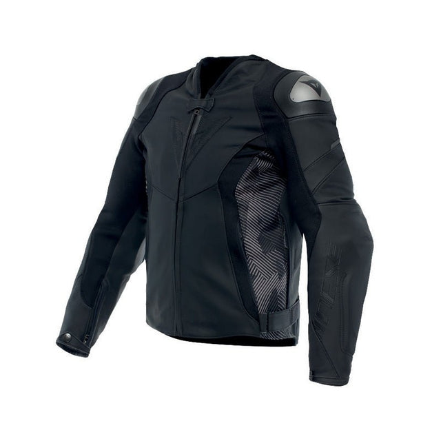 DAINESE AVRO 5 LEATHER JACKET 58 (BLACK/ANTHRACITE) - DRIVEN Canada's Powersports 805101963956115300001 - 604 - 58