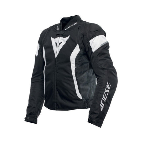 DAINESE AVRO 5 TEX JACKET BLACK/FLUO - RED/WHITE 62 - DRIVEN Canada's Powersports 805101969780617300006 - O45 - 48