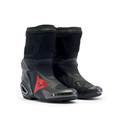 DAINESE AXIAL 2 AIR BOOTS BLACK/BLACK/FLUO-RED 47 - Driven Powersports Inc.805101973973517900053-P75-41
