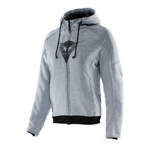 Dainese Bovisa Safety Hoodie Full ZIP Black/White 46 - DRIVEN Canada's Powersports 805101984225117300021-N42-46