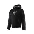 Dainese Bovisa Safety Hoodie Full ZIP Black/White 50 - DRIVEN Canada's Powersports 805101984205317300021-622-50