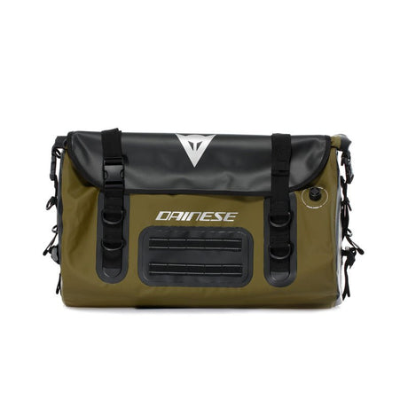 DAINESE EXPLORER WP DUFFEL BAG 45L BLACK/GREEN - DRIVEN Canada's Powersports 805101969886519800006 - 636 - N
