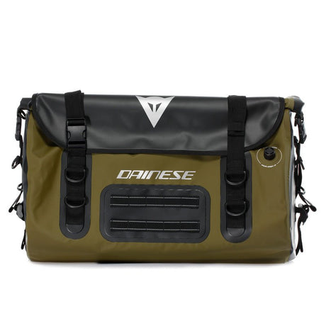 DAINESE EXPLORER WP DUFFEL BAG 60L BLACK/GREEN - DRIVEN Canada's Powersports 80510196887291980087 - 636 - N