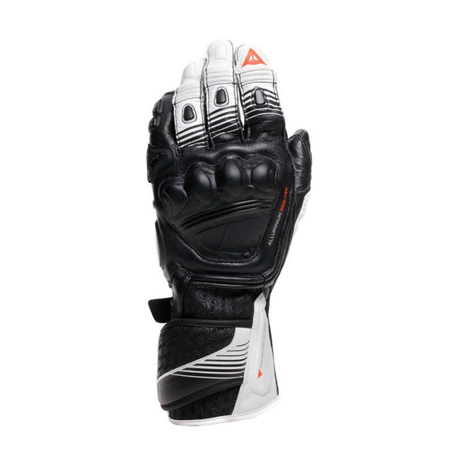 Dainese Fiero Metal Gloves Black/White/Red Fluo XS - DRIVEN Canada's Powersports 805101988400818100025-N32-XS