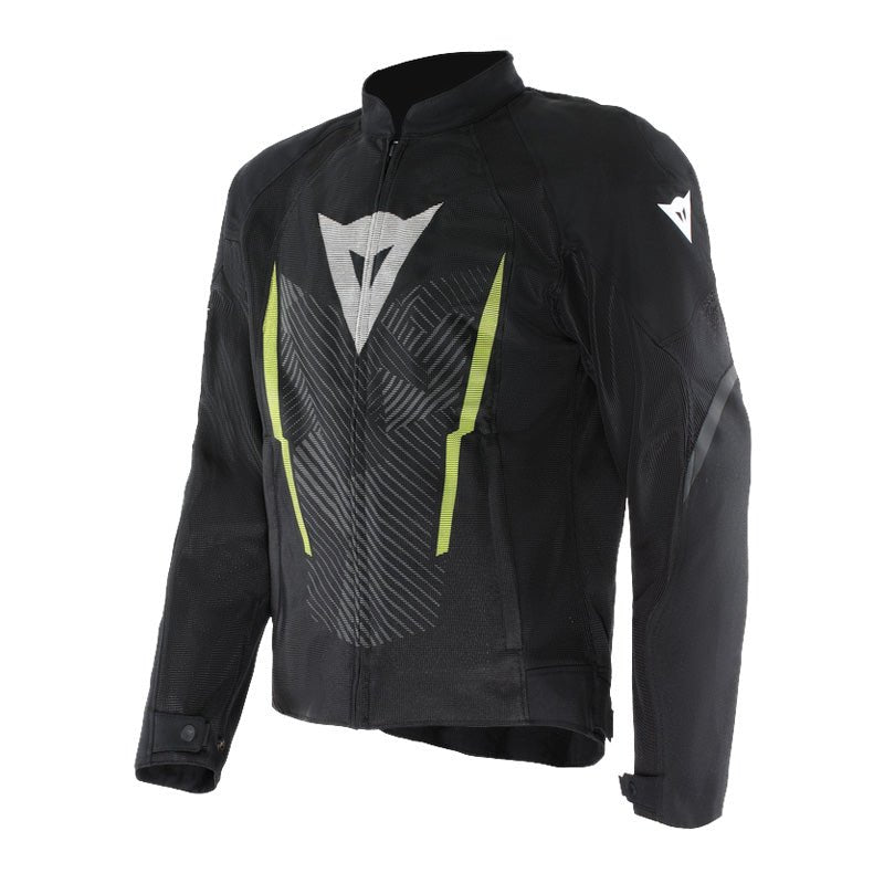 Dainese Herosphere Air TEX Jacket Black/White/Yellow Fluo 44 - DRIVEN Canada's Powersports 805101987250017300005-Q90-44