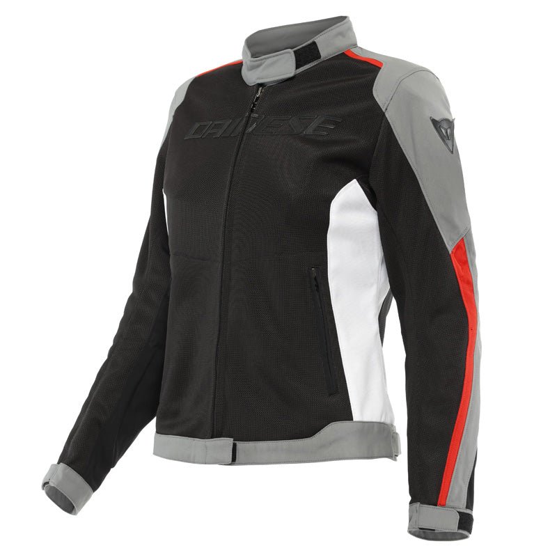 DAINESE HYDRAFLUX 2 AIR LADY D - DRY JACKET BLACK/GREY/RED (50) - DRIVEN Canada's Powersports 80510194041382654632 - 60F - 38