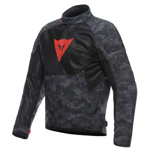 DAINESE IGNITE AIR TEX JACKET CAMO/BLACK/FLUO RED 64 - Driven Powersports Inc.80510195034971735262-97H-50