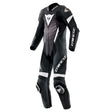 Dainese Laguna Seca 6 Perf 1PC Leather Suit Black/White/Anthracite 44 - DRIVEN Canada's Powersports 805101987174915100061-F13-54