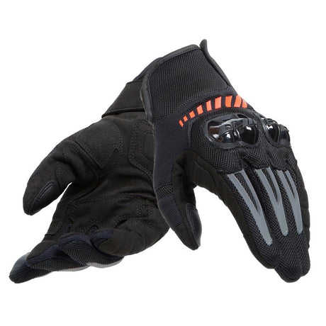 DAINESE MIG 3 AIR TEX GLOVES BLACK/FLUO RED (3XL) - DRIVEN Canada's Powersports 80510194253001815961 - 628 - XS