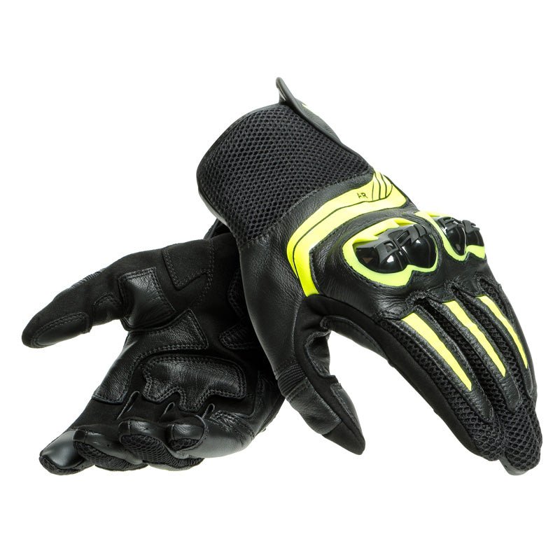 DAINESE MIG 3 UNISEX LEATHER GLOVES BLACK/NEON YELLOW (3XL) - DRIVEN Canada's Powersports 80510191389031815934 - 620 - S
