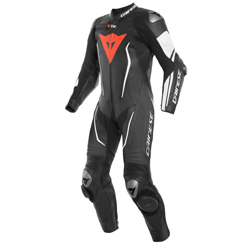 DAINESE MISANO 2 D - AIR PERF. 1PC SUIT BLACK/BLACK/WHITE (48) (1D10028 - 948 - 48) - DRIVEN Canada's Powersports 80526449110461D10028 - 948 - 48