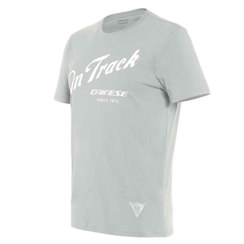 DAINESE PADDOCK TRACK T - SHIRT GLACIER - GRAY/WHITE (2XL) (1896807 - 73F - XXL) - DRIVEN Canada's Powersports 80510193047971896807 - 73F - XXL