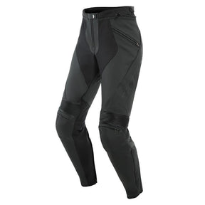 DAINESE PONY 3 LADY LEATHER PANTS MATTE BLACK (54) - DRIVEN Canada's Powersports 80510191324062553711 - 076 - 44