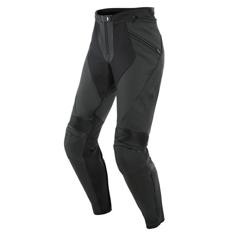 DAINESE PONY 3 LADY LEATHER PANTS MATTE BLACK (54) - DRIVEN Canada's Powersports 80510191324062553711 - 076 - 44