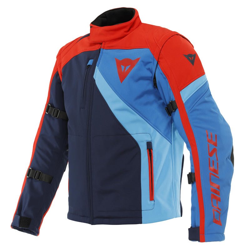 DAINESE RANCH TEX JACKET BLACK IRIS/LAVA RED/LIGHT BLUE (64) - DRIVEN Canada's Powersports 80510192673681735231 - 17F - 46