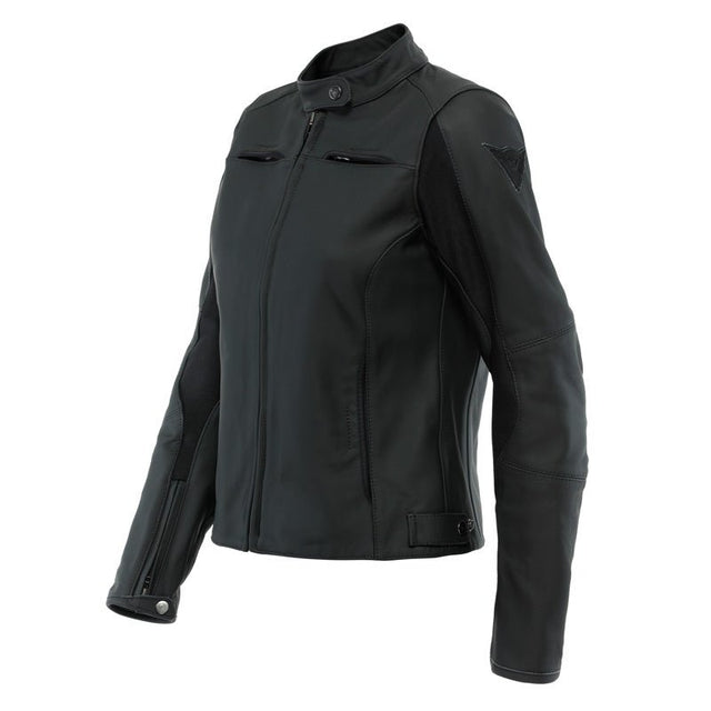 DAINESE RAZON 2 LADY LEATHER JACKET BLACK (54) - DRIVEN Canada's Powersports 80510194213192533878 - 001 - 52