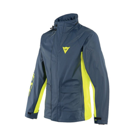 DAINESE STORM 2 UNISEX JACKET BLACK - IRIS/FLUO - YELLOW (L) (1634297 - 87E - L) - DRIVEN Canada's Powersports 80510192568501634297 - 87E - L