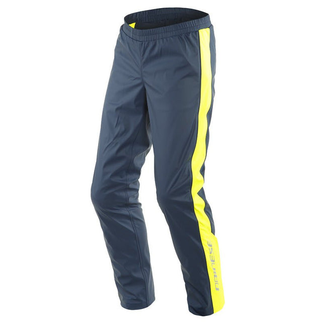 DAINESE STORM 2 UNISEX PANTS BLACK - IRIS/FLUO - YELLOW (S) (1634298 - 87E - S) - DRIVEN Canada's Powersports 80510192567201634298 - 87E - S