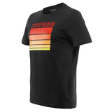 DAINESE STRIPES T - SHIRT BLACK/WHITE (2XL) - DRIVEN Canada's Powersports 80510193961811896856 - 606 - XS