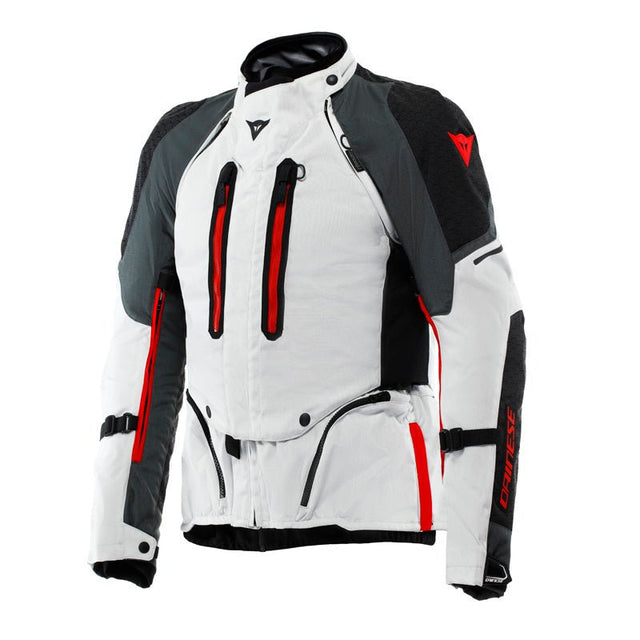 Dainese Super Adventure Absoluteshell Jacket Glacier Gray/Iron Gate/Red 44 - DRIVEN Canada's Powersports 805101981523116500012-29J-56