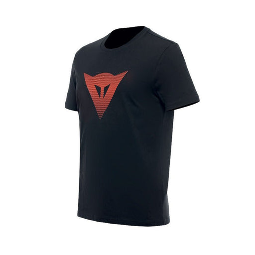 DAINESE T-SHIRT LOGO - BLACK/FLUO-RED (3XL) - Driven Powersports Inc.80510194941601896883-628-XS