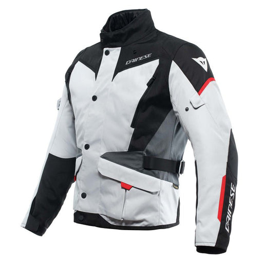 DAINESE TEMPEST 3 D-DRY JACKET - GREY/BLACK/RED (64) - Driven Powersports Inc.80510194051661654642-45G-44