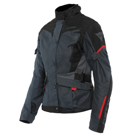 DAINESE TEMPEST 3 D - DRY LADY JACKET EBONY/BLACK/LAVA - RED (54) - DRIVEN Canada's Powersports 80510194056472654642 - 80E - 38
