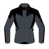 DAINESE TEMPEST 3 D - DRY LADY JACKET EBONY/BLACK/LAVA - RED (54) - DRIVEN Canada's Powersports 80510194056472654642 - 80E - 38