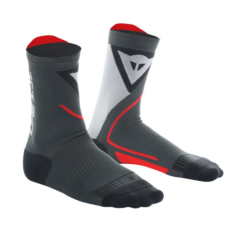 DAINESE THERMO MID SOCKS BLACK/RED (4547) - DRIVEN Canada's Powersports 80510195103271996274 - 606 - 4547