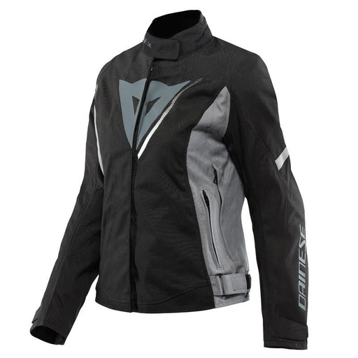 DAINESE VELOCE LADY D-DRY JACKET - BLACK/GRAY/WHITE (50) - Driven Powersports Inc.80510193875092654631-24G-38