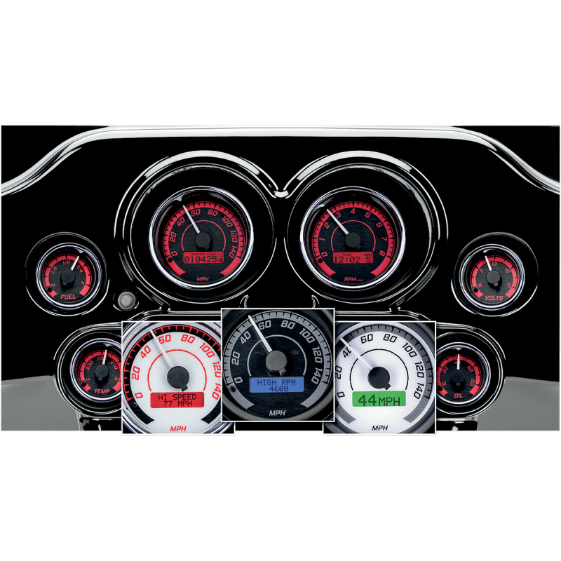 DAKOTA DIGITAL 04 - 13 FLHT SIX GAUGE - DRIVEN Canada's Powersports MLX - 8604