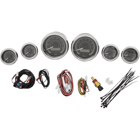 DAKOTA DIGITAL 04 - 13 FLHT SIX GAUGE - DRIVEN Canada's Powersports MVX - 8604 - KG - C