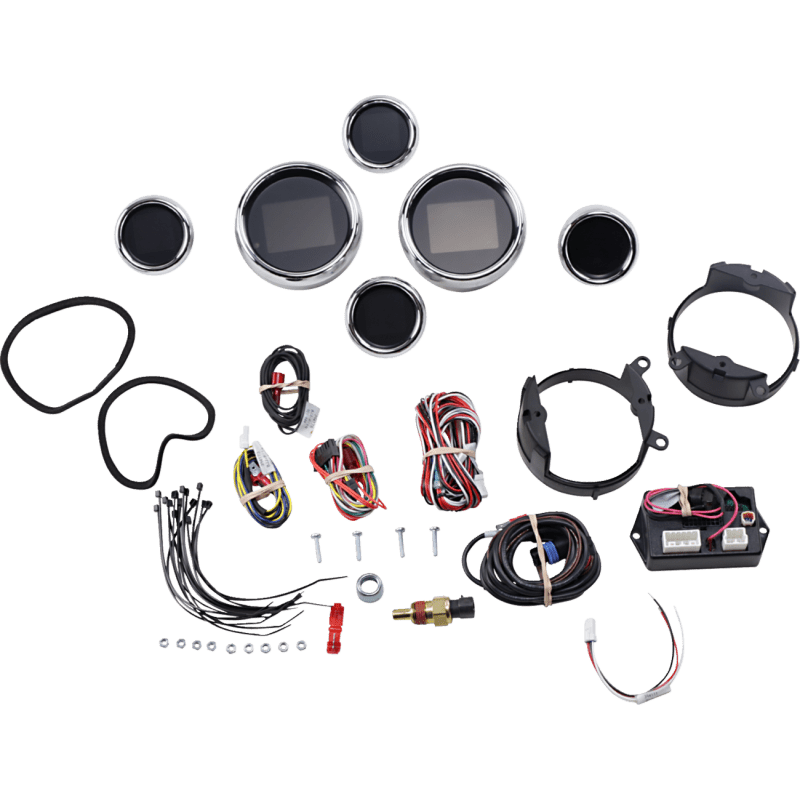 DAKOTA DIGITAL 99 - 03 FLHT SIX GAUGE - DRIVEN Canada's Powersports MLX - 8696 - K