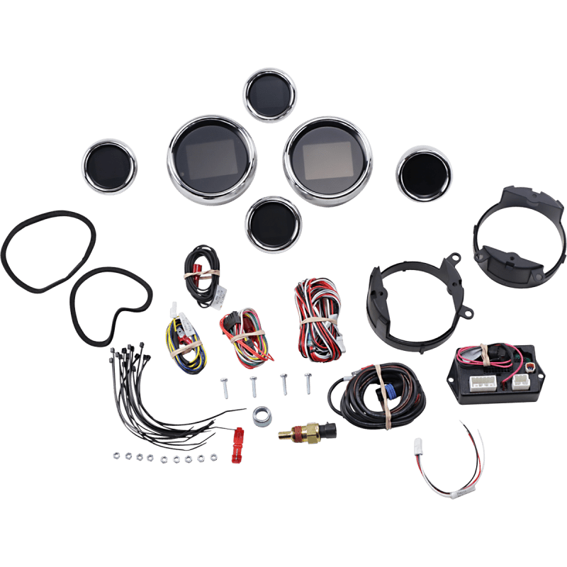 DAKOTA DIGITAL 99 - 03 FLHT SIX GAUGE - DRIVEN Canada's Powersports MLX - 8696 - K