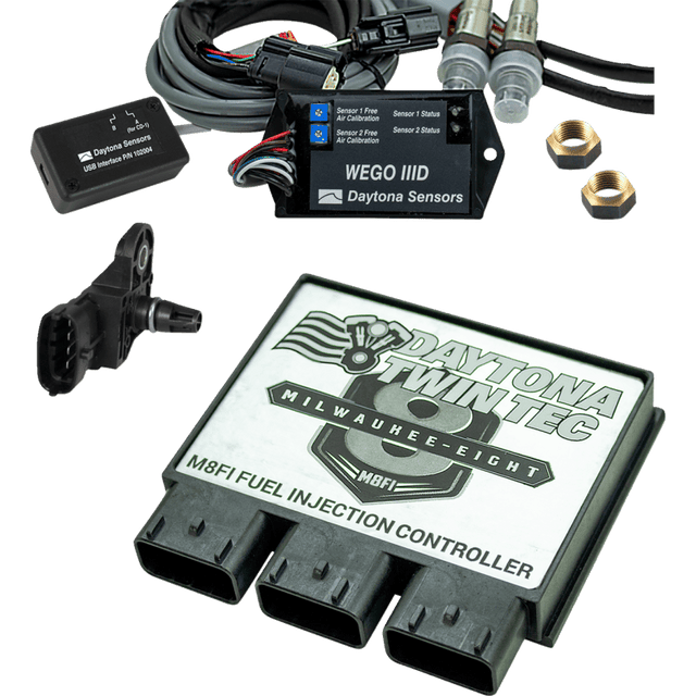 DAYTONA TWIN TEC LLC ECM M8FI KIT 18 - 20 SOFTAIL 2.5 TBAR (17812) - DRIVEN Canada's Powersports 17812