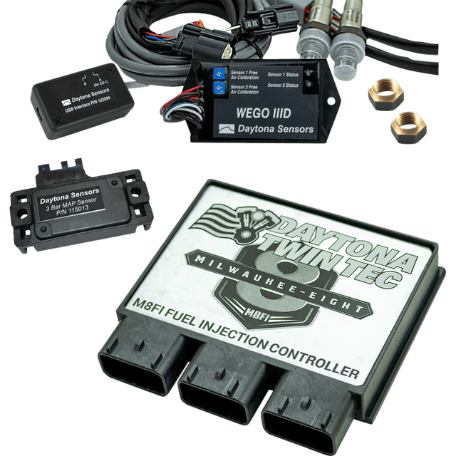 DAYTONA TWIN TEC LLC ECM M8FI KIT 18 - 20 SOFTAIL 3 TBAR (17813) - DRIVEN Canada's Powersports 17813