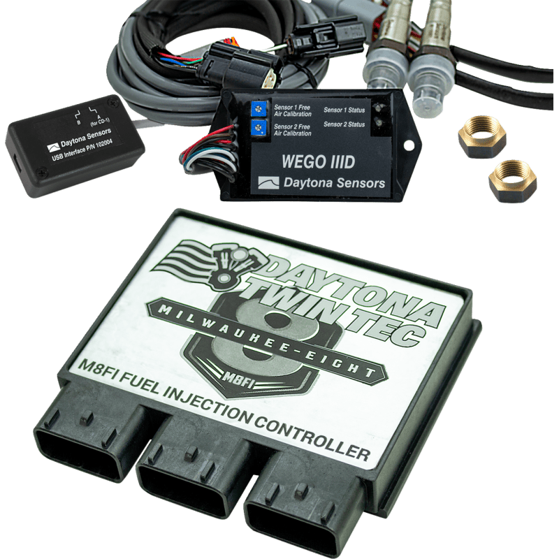 DAYTONA TWIN TEC LLC ECM M8FI KIT NA 18 - 20 SOFTAIL (17811) - DRIVEN Canada's Powersports 17811