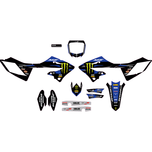D'COR VISUALS CMPLT KIT 23.5/24 MONSTER STAR YAM YZ 125/250 (20 - 50 - 264) - DRIVEN Canada's Powersports 20 - 50 - 264
