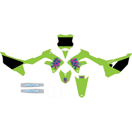 D'COR VISUALS CMPLT KIT 93 KX RETRO KX 250 (21 - 24) BG - DRIVEN Canada's Powersports 20 - 20 - 363