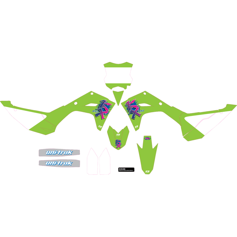 D'COR VISUALS CMPLT KIT 93 KX RETRO KX 450 (24) BG - DRIVEN Canada's Powersports 20 - 20 - 365