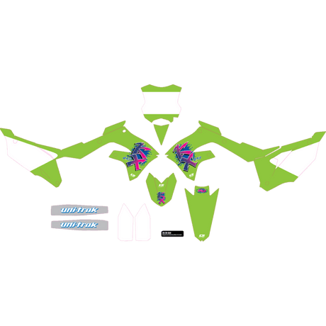 D'COR VISUALS CMPLT KIT 93 KX RETRO KXF 450 (19 - 23) BG - DRIVEN Canada's Powersports 20 - 20 - 364