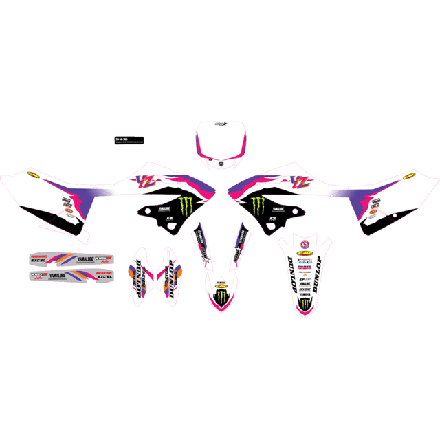 D'COR VISUALS CMPLT KIT 93 MEY RETRO STAR YZ 125/250 (22 - 24) BG - DRIVEN Canada's Powersports 20 - 50 - 265