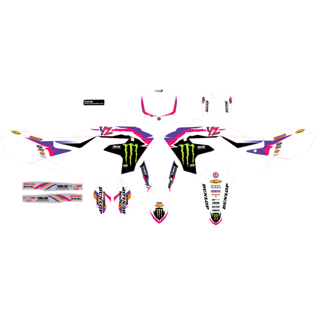 D'COR VISUALS CMPLT KIT 93 MEY RETRO STAR YZ 450 (18 - 22) BG - DRIVEN Canada's Powersports 20 - 50 - 605
