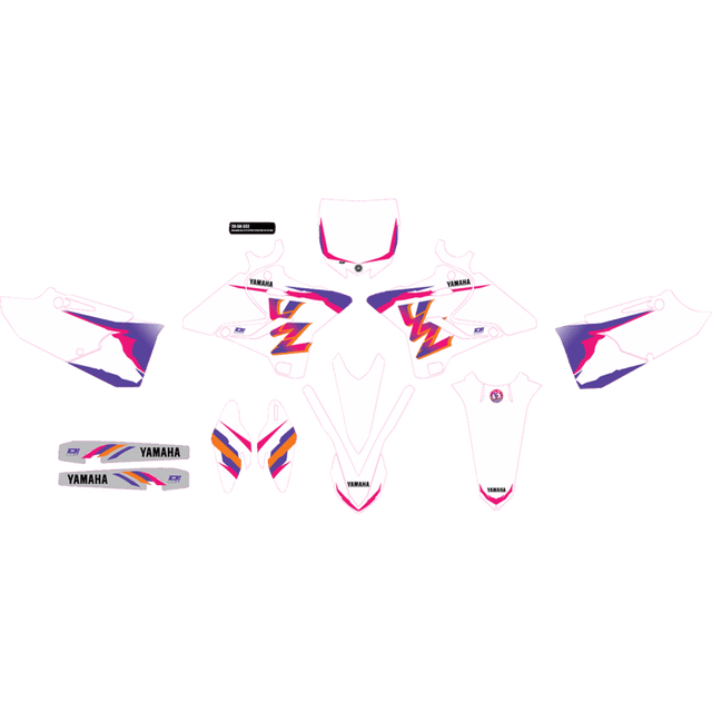 D'COR VISUALS CMPLT KIT 93 YZ RETRO YZ 125/250 (15 - 21) BG - DRIVEN Canada's Powersports 20 - 50 - 332