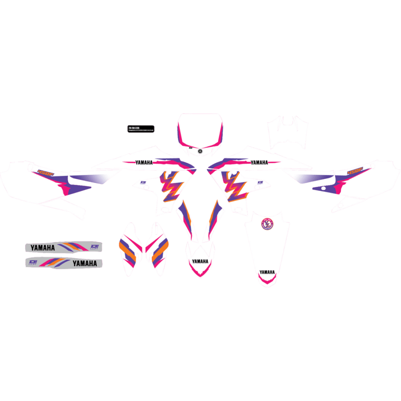D'COR VISUALS CMPLT KIT 93 YZ RETRO YZ 450 (18 - 22) BG - DRIVEN Canada's Powersports 20 - 50 - 336